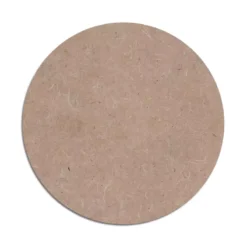 MDF cutout circle