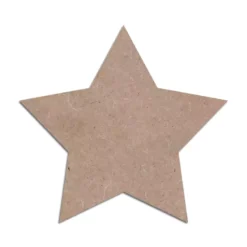 MDF cutout star
