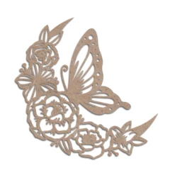 MDF Cut Moon Butterfly