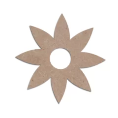 Mdf cut flower for craft