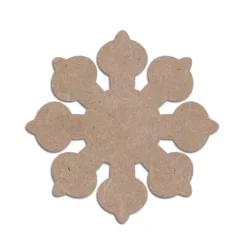MDF Cut Flower Shape