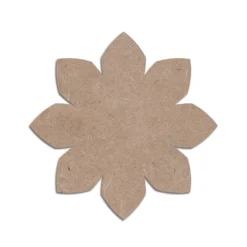 MDF Cut Flower Home Decor