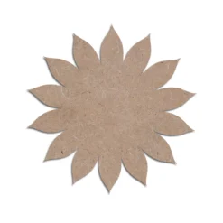 MDF Cut Sunflower