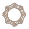 Mdf Cut Decorative Round Frame Mdf cut decorative round frame