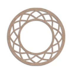 MDF Cut Diamond Border Frame