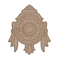 God Balaji Pre Marked Wooden MDF Shapes Cutout for Crafts Work