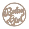 Mdf Cutout Baby Girl Mdf cutout baby girl
