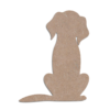 Mdf cut dog design 1