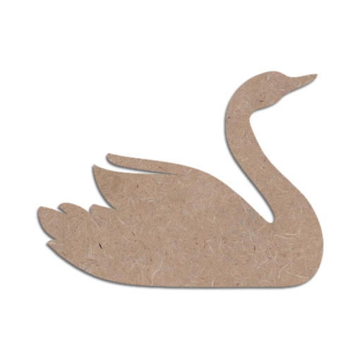 Mdf cut swan bird