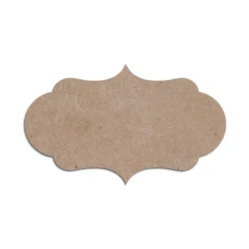 Mdf board cutout plaque