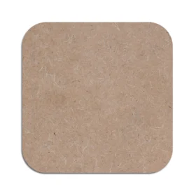 Mdf square baseplate with rounded corners
