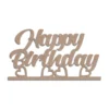 Happy Birthday Mdf Cutout With Hearts Happy birthday mdf cutout with hearts