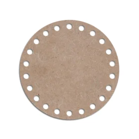 Mdf cut circle crochet bottom 2