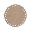 Mdf Cut Circle Crochet Bottom 3 Mdf cut circle crochet bottom 3