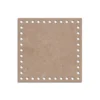 MDF Cut Square Crochet Bottom 4
