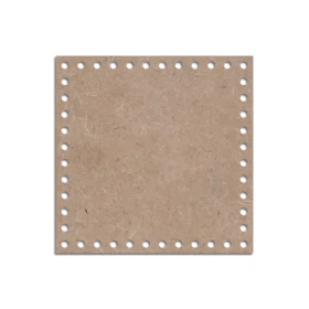 Mdf cut square crochet bottom 5