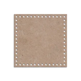 Mdf cut square crochet bottom 6