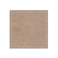 MDF Cut Square Crochet Bottom 8