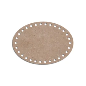 Mdf cut oval crochet bottom 5