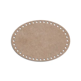 Mdf cut oval crochet bottom 7