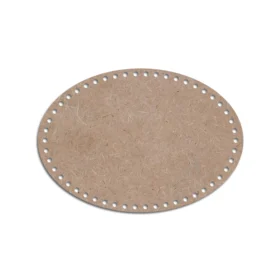 Mdf cut oval crochet bottom 9
