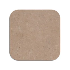 MDF Craft Round Corner Square Coaster