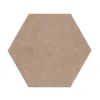 Mdf craft hexagon coaster