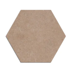 Mdf craft hexagon coaster