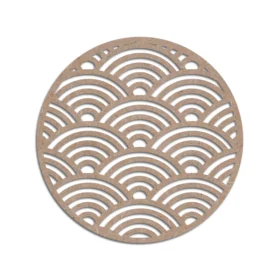 Mdf circle coaster for craft