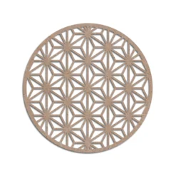 MDF Craft Circle Coaster Design 1