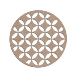 MDF Craft Circle Coaster Design 2