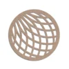 Mdf craft circle coaster design 3