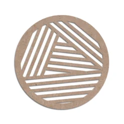 MDF Craft Circle Coaster Design 10