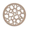 Mdf craft circle coaster design 26