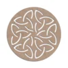 MDF Craft Circle Coaster Design 27