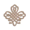 Mdf cut decorative elements for resin art work