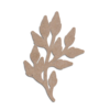 Mdf Cut Plant Embellishment Mdf cut plant embellishment