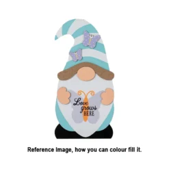 Gnome Shape Unfinished Mdf Wood Cut Out Gnome shape unfinished mdf wood cut out