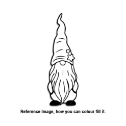 Mdf Cut Gnome Shape For Art And Craft Mdf cut gnome shape for art and craft