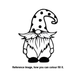 Mdf Cutout Gnome Mdf cutout gnome