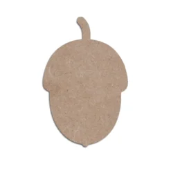 Thanksgiving Wood Acorn MDF Cutouts