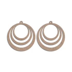 Mdf earrings design 1