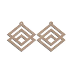 MDF Earrings Design 2