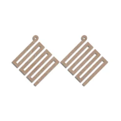 MDF Earrings Design 4