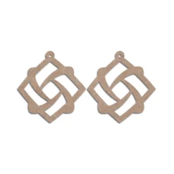 MDF Earrings Design 5