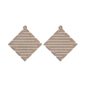 Mdf earrings design 8