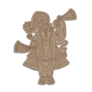 Shrinathji MDF cutout engraved