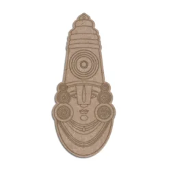 Tirupathi Venketeswara Swami Pre Marked Wooden MDF Shapes Cutout for Crafts Work Home, Room Decor Artistic DIY Work Art
