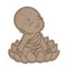 Pre Marked Little Buddha 1 MDF Cutout