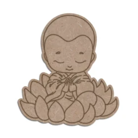 Pre marked little buddha 2 mdf cutout